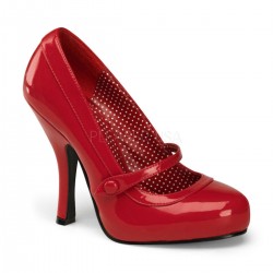 Taille 36 Escarpins Pin Up Couture CUTIEPIE-02 Rouge vernis